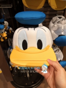 上海迪士尼 立体学士唐老鸭可张嘴 儿童/成人鸭舌帽棒球帽遮阳帽