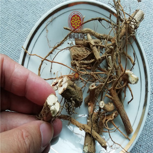 散装新品白扁豆根/白肉豆根 全根切短白眉豆根 四川白扁豆根500克