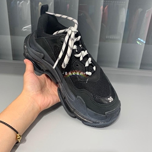 代购balenciaga/巴黎世家水晶气垫底triples二代运动鞋老爹鞋男女