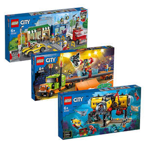 乐高lego 60265深海探险 60294 60306 城市组 男女孩拼插积木玩具