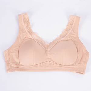 生态石墨烯养护内衣锦纶透气无钢圈夏季文胸运动健身聚拢胸罩