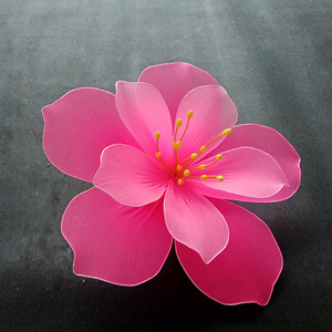 丝网花成品花桃花