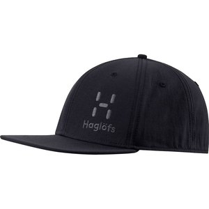 [代购]HAGLOFS火柴棍遮阳棒球帽户外黑色帽子Logo Cap