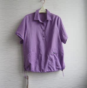 海边琦风 2022夏季新款女装休闲打底衫短袖t恤圆点卫衣5652