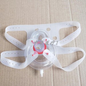 医用硅胶四头带 束缚头带 麻醉面罩固定带 简易呼吸器配件