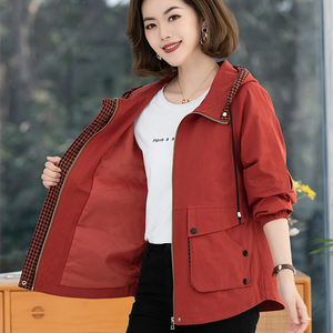 妈妈春装全棉外套