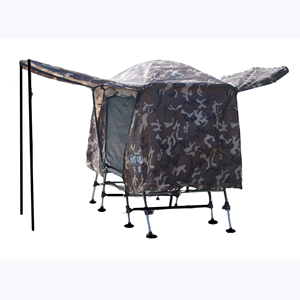 加强8脚可调离地帐篷床野营钓鱼保暖防风防暴雨双开门帐蓬