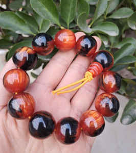 特价直径2厘米红海柳 血海柳精品2厘米男款手饰珠 手串 手链 包邮