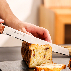 日本进口tojiro藤次郎面包刀切面包刀吐司刀厨房不锈钢烘培蛋糕