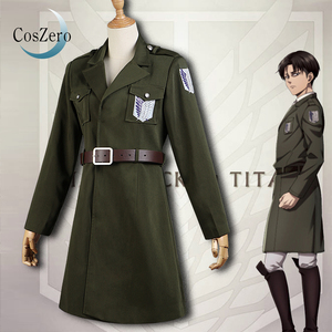 进击的巨人最终季调查兵团兵长威尔艾伦短款军大衣男女cos套装