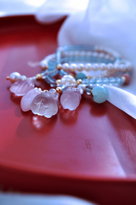 {无怖} 捌岁兔定制原创手作 多宝珍珠手链汉服古风配饰