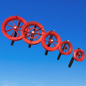 潍坊风筝放气球放飞氦气球小红轮50米线轮线轴儿童放线轮厂家直销