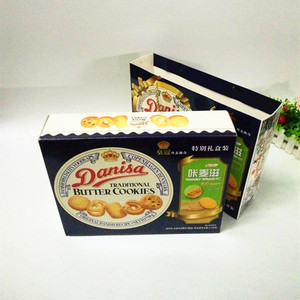 danisa皇冠曲奇印尼进口丹麦风味饼干750g礼盒装年货送礼零食品