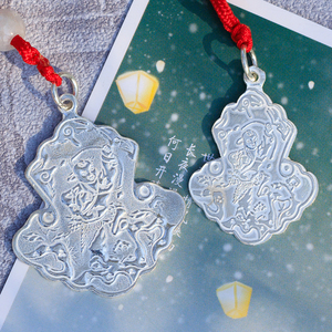 纯银将军剑将军牌将军免箭吊坠挡箭牌银化解将军箭挂件物男女宝宝