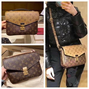 lv路易威登pochette metis老花邮差包手提单肩包斜挎包女包m44875