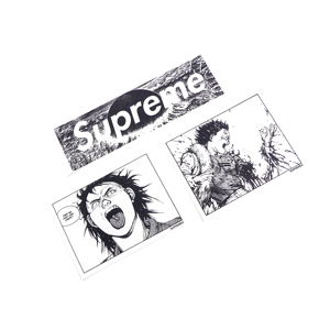 supreme 17fw akira sticker set 阿基拉 贴纸套 断臂 药丸