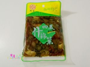 伴粥小菜 扬州特产老字号下饭菜咸菜三和四美酱菜什锦菜120g 袋装