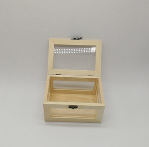 木盒定制 正长方形定做透明木盒子 大小号盒收纳礼盒桌面杂物礼盒