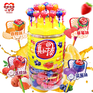真知棒棒棒糖桶装