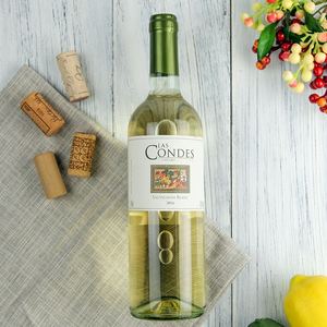 智利拉斯康得酒庄长相思白葡萄酒  las condes sauvignon blanc