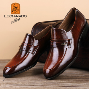 利奥纳多leonardo日本进口皮鞋专柜正品高档皮鞋男鞋