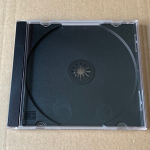 高质量 单碟 1CD CD盒子 空盒 黑底单碟盒