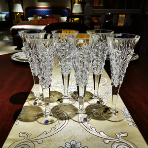 P捷克原装进口BOHEMIA波西米亚水晶玻璃酒具套装洋酒杯香槟杯
