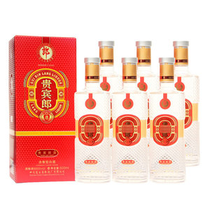 郎酒贵宾郎酒宝石红42度(整箱装500ml*6瓶)