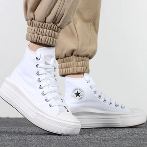 converse/匡威厚底帆布鞋女鞋松糕鞋板鞋休闲鞋 568498c 568497c