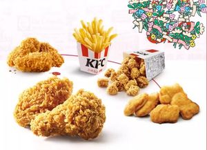 KFC肯德基优惠吮指原味鸡脆皮鸡新奥尔良烤翅香辣鸡翅鸡块中暑