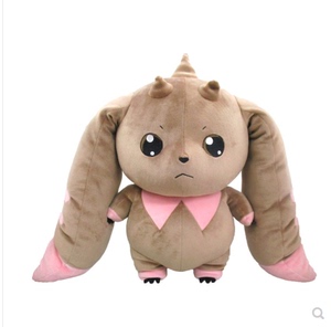 数码宝贝黑大耳兽公仔玩偶抱枕毛绒玩具动漫周边cos布偶娃娃暴龙