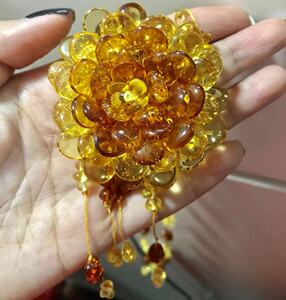 00momo0721淘宝已售丶欣赏丶纯天然原矿琥珀蜜蜡老琥珀爆花花朵造型