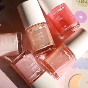 韩国专柜 aritaum/爱茉莉 hardener 透亮淡彩营养彩色 modi指甲油