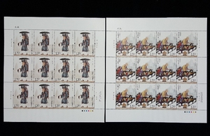 2016-24 《玄奘》特种邮票大版张 2016年 玄奘邮票大版同号完整版