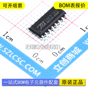 进口原装 TM3130 SOP16贴片 LED数码管显示面板驱动芯片