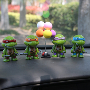忍者神龟汽车摆件装饰抖音同款网红小摆件车内饰品车载创意个性潮