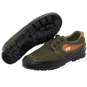 强步川军1137男解放鞋防滑工作鞋训练鞋耐磨工地劳保鞋透气帆布鞋