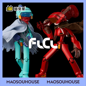 【猫受屋】千值练 flcl特别的她 电视机头机器人健次 可动手办