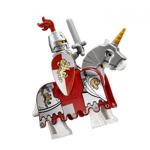 乐高lego 奇幻城堡 人仔 cas443 银狮 红狮骑士 7947