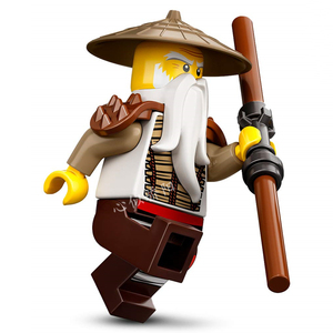 乐高lego 幻影忍者 第十三季 人仔 njo599 吴大师 71718 含配件