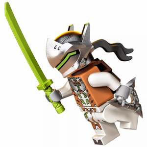 乐高lego 守望先锋 人仔 ow004 源氏 含武器 75971