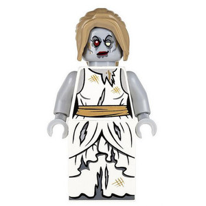 乐高lego 怪物战士系列 人仔 mof010 僵尸新娘 9465 稀有