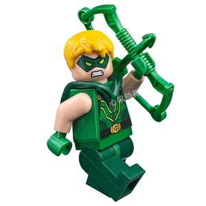 乐高lego 超级英雄 人仔 绿箭侠 sh153 含弓箭 76028