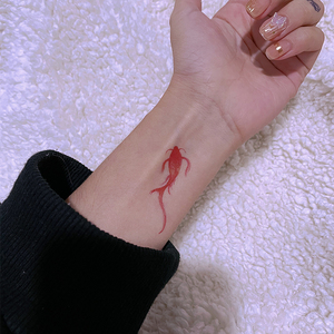 锦鲤鱼纹身图案