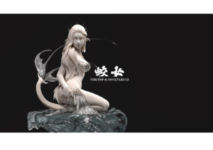toothfairystudio系列作品《蛟女》gk手办雕像白模现货顺丰到付