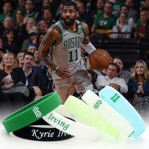 篮球手环欧文凯尔特人11号球星nba手链男女学生运动硅胶饰品腕带