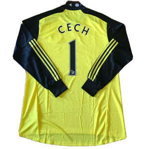 代购足球服球衣2013/15切尔西守门员切赫球员长袖球迷版收藏纪念