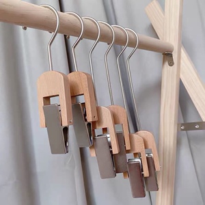 10支装夹子单夹挂衣钩挂钩书画夹服装店布行夹女装道具袜夹帽夹