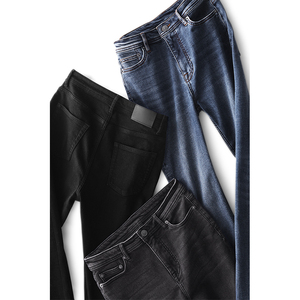 封神款!收两件不会错!orta加绒土耳其面料 高弹铅笔小脚牛仔裤