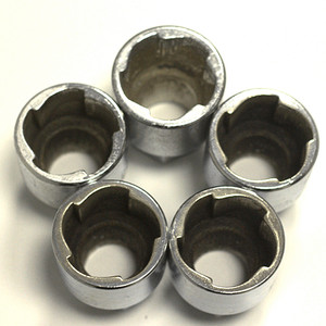 户外铁塔护栏等热镀锌梅花五角防盗螺栓螺母专用套筒m16m20m24